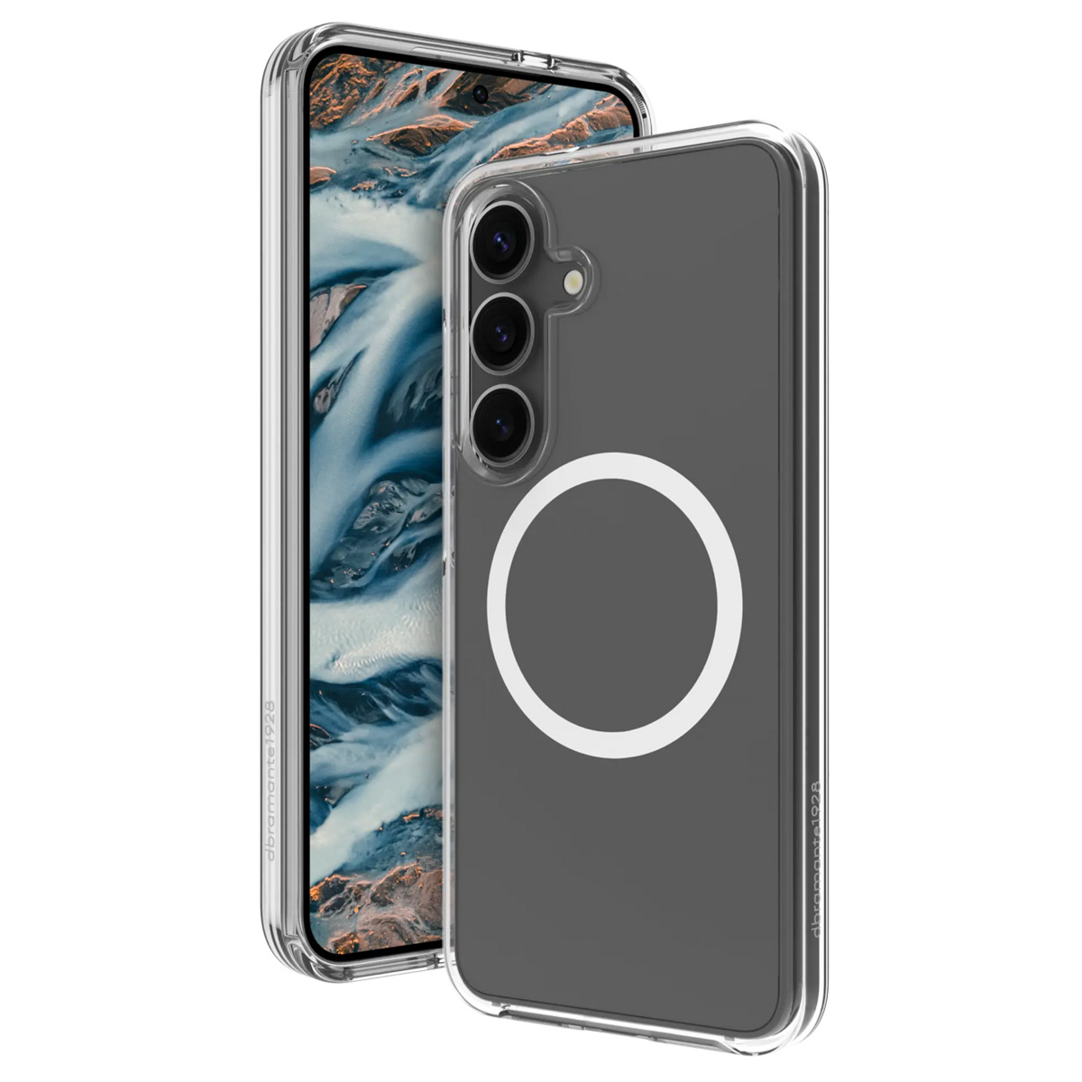dbramante1928 Iceland Pro Backcover met Qi2 Samsung Galaxy S25 – Transparant