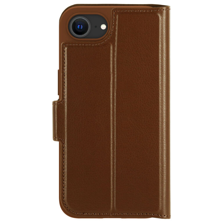 dbramante1928 Oslo Pro bookcase Apple iPhone 16e - Dark Tan - Afbeelding 3