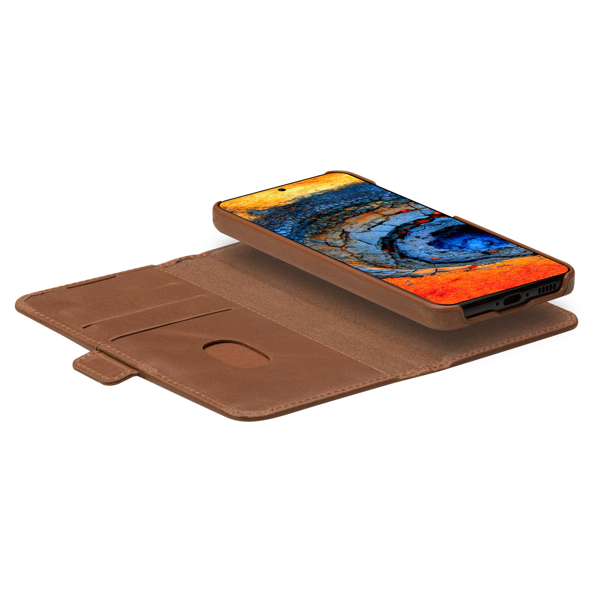 dbramante1928 Lynge Bookcase Samsung Galaxy A56 - Tan - Afbeelding 4