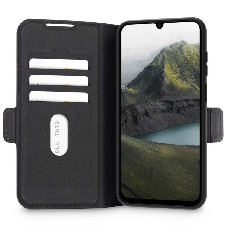 dbramante1928 Oslo Pro bookcase Samsung Galaxy A26 - Black - Afbeelding 3
