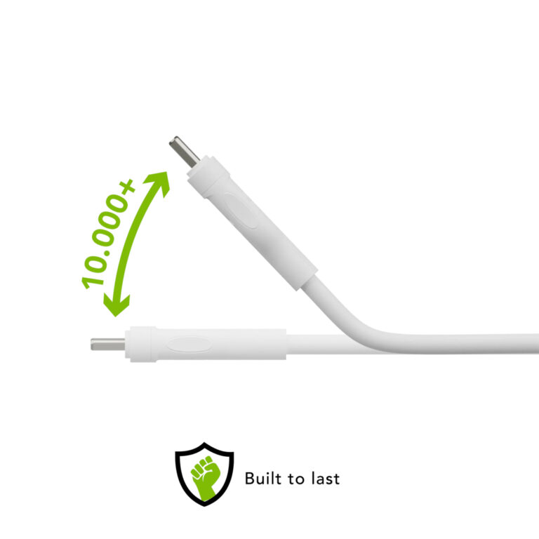 dbramante1928 re-charge - Oplaadkabel - USB-C naar Lightning - 1,2 meter - Wit - Afbeelding 3
