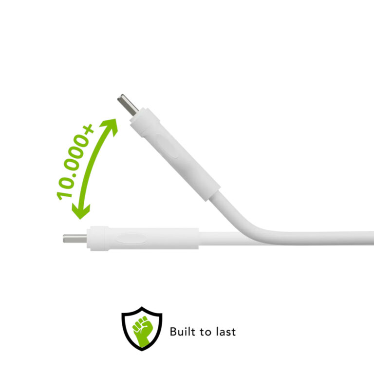 dbramante1928 re-charge - Oplaadkabel - USB-C naar Lightning - 2 meter - Wit - Afbeelding 4