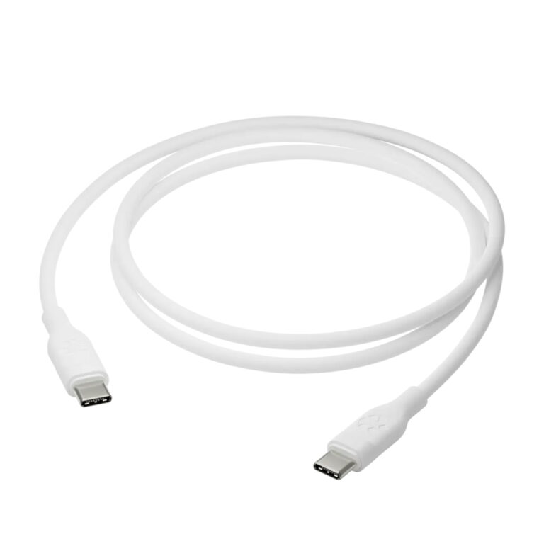 dbramante1928 re-charge - Oplaadkabel - USB-C naar USB-C - 100 Watt - 1,2 meter - Wit - Afbeelding 2