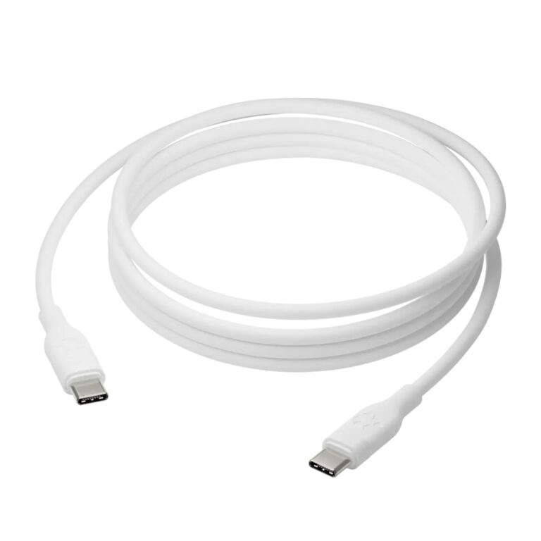 dbramante1928 re-charge - Oplaadkabel - USB-C naar USB-C - 100 Watt - 2,5 meter - Wit - Afbeelding 3