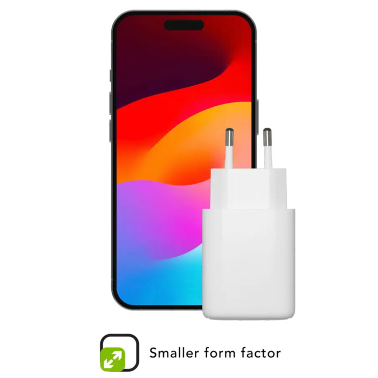 dbramante1928 re-charge | Wall Charger - 2x USB-C 25 Watt - Wit - Afbeelding 4