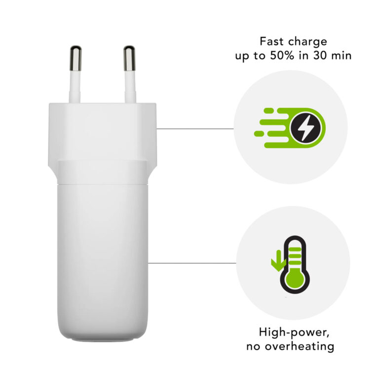 dbramante1928 re-charge | Wall Charger - USB-C 65 Watt - Wit - Afbeelding 5
