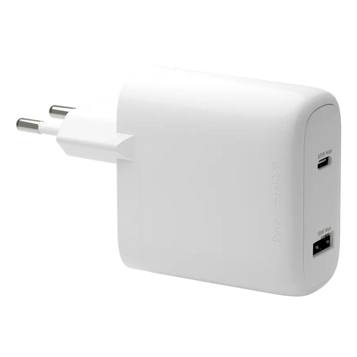 dbramante1928 re-charge | Wall Charger – USB-C 65 Watt + USB-A 18 Watt – Wit