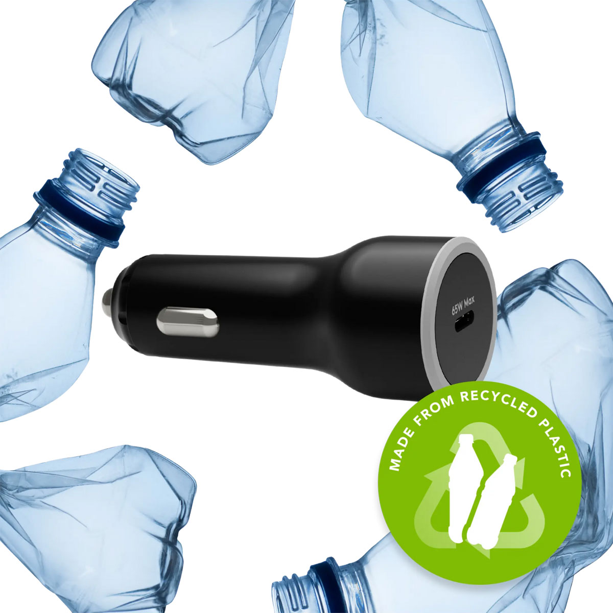 dbramante1928 re-charge | Autolader - USB-C 65 Watt - Zwart - Afbeelding 2