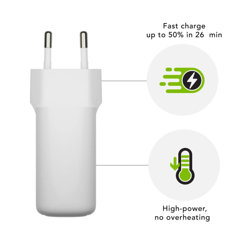dbramante1928 re-charge | Wall Charger - USB-C 45 Watt - Wit - Afbeelding 3