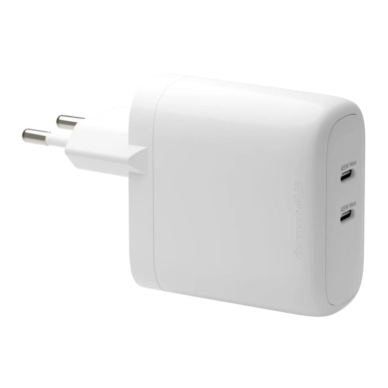 dbramante1928 re-charge | Wall Charger - 2x USB-C 45 Watt - Wit - Afbeelding 2