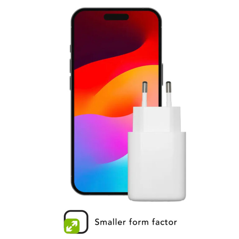 dbramante1928 re-charge | Wall Charger - 2x USB-C 20 Watt - Wit - Afbeelding 4