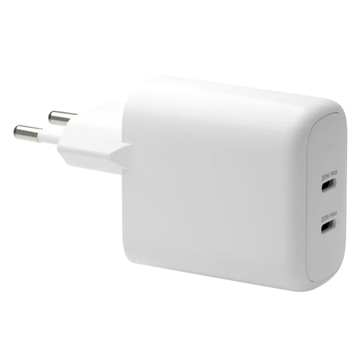 dbramante1928 re-charge | Wall Charger – 2x USB-C 20 Watt – Wit