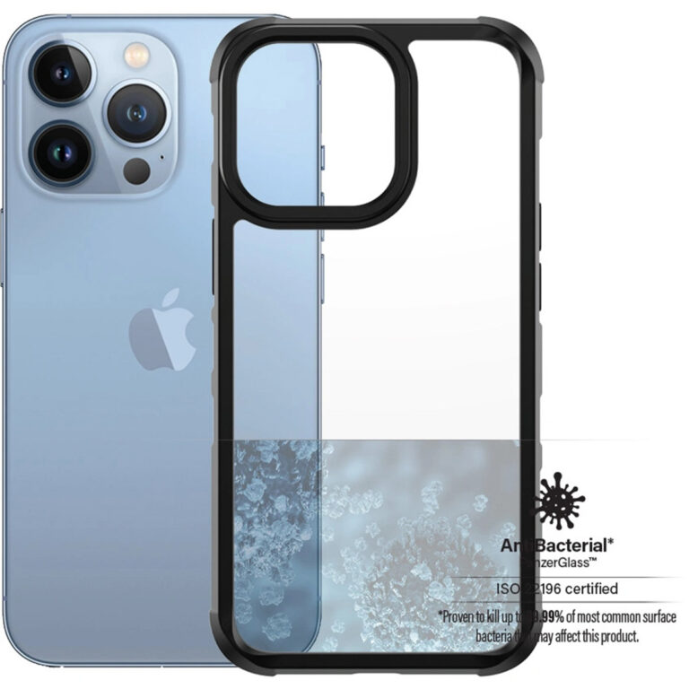 PanzerGlass SilverBullet ClearCase Apple iPhone 13 Pro - Zwart - Afbeelding 5