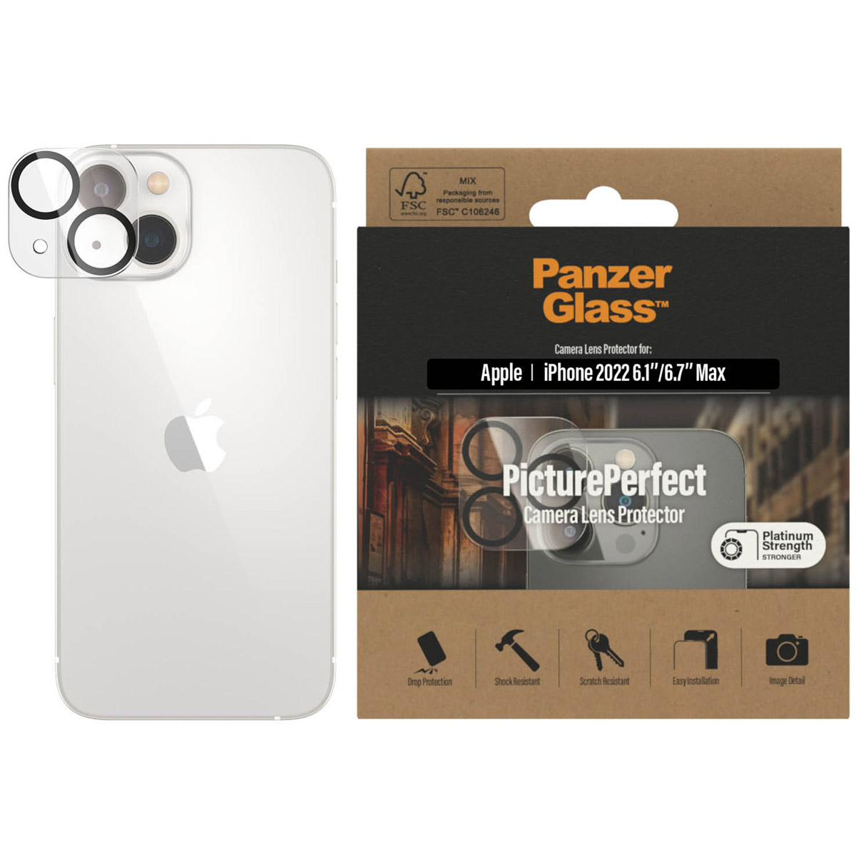 PanzerGlass Camera Protector Apple iPhone 14 / 14 Plus - Afbeelding 10