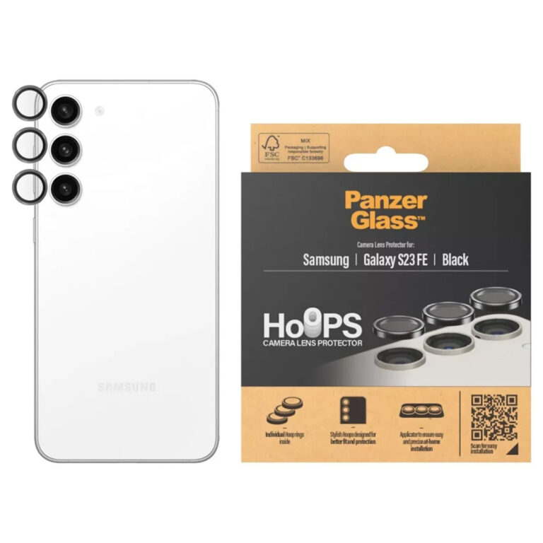 PanzerGlass Camera Protector Hoop Optic Rings Samsung Galaxy S23 FE - Afbeelding 2