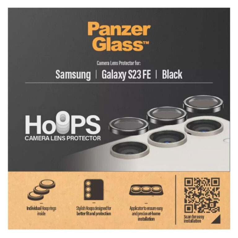 PanzerGlass Camera Protector Hoop Optic Rings Samsung Galaxy S23 FE - Afbeelding 5