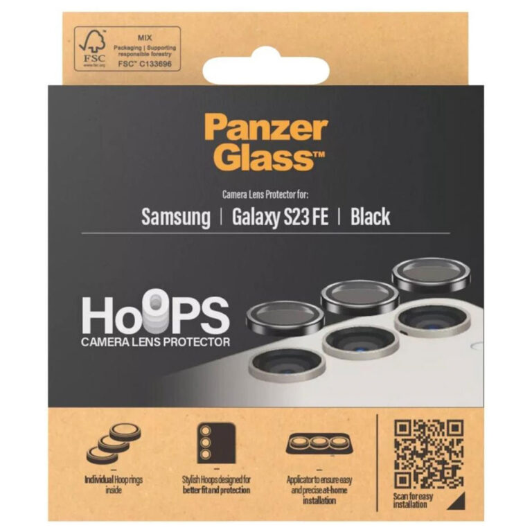 PanzerGlass Camera Protector Hoop Optic Rings Samsung Galaxy S23 FE - Afbeelding 3