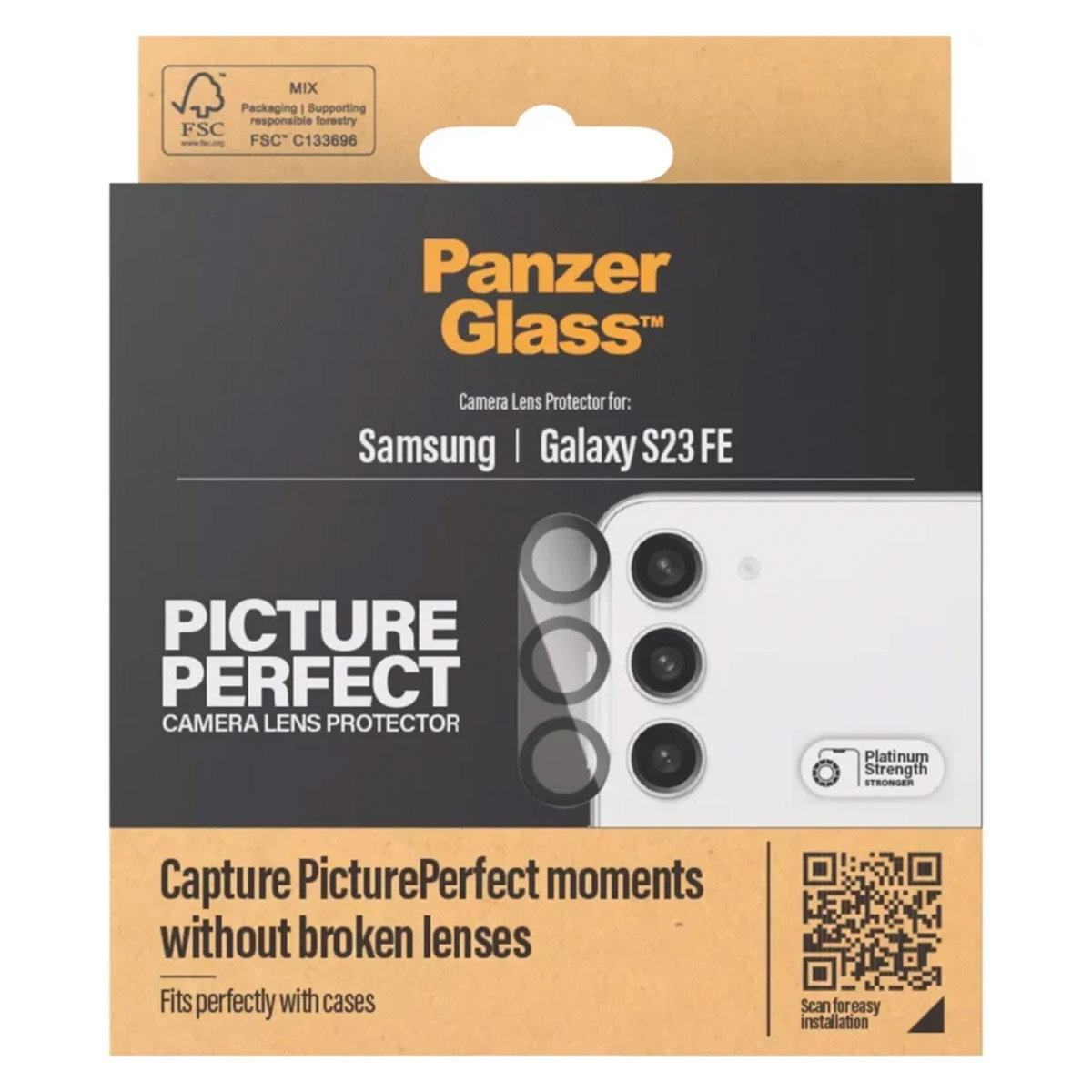 PanzerGlass Camera Protector Samsung Galaxy S23 FE - Afbeelding 5