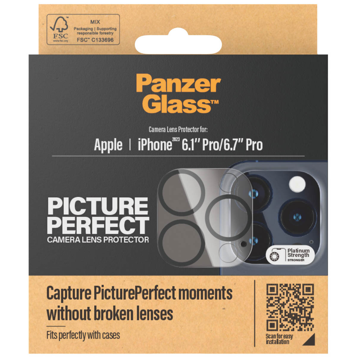 PanzerGlass Camera Protector Apple iPhone 15 Pro / 15 Pro Max