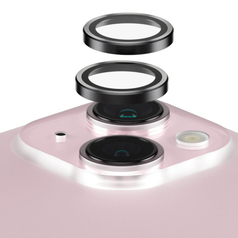 PanzerGlass Camera Protector Hoop Optic Rings Apple iPhone 15 / 15 Plus - Afbeelding 3
