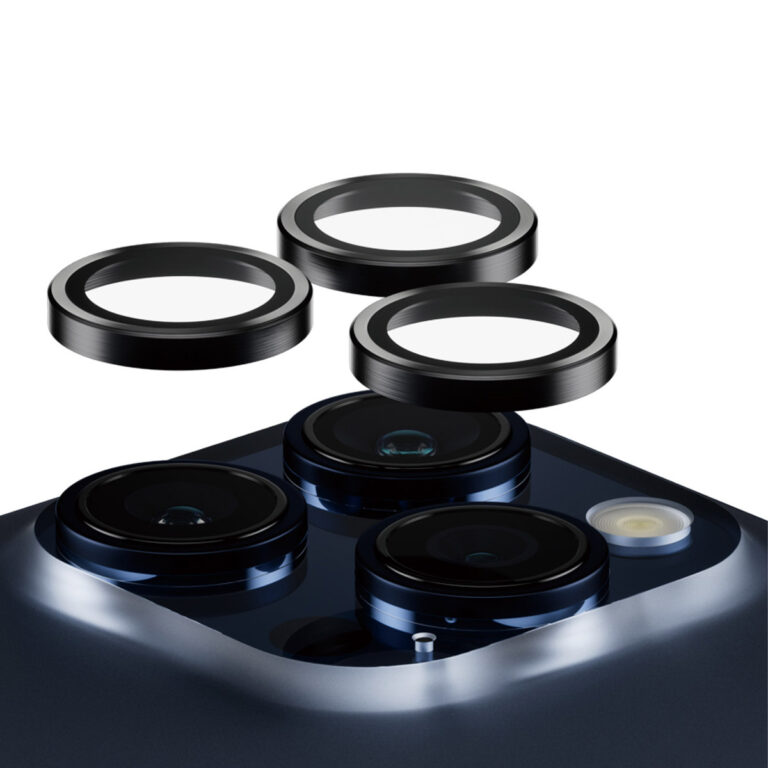 PanzerGlass Camera Protector Hoop Optic Rings Apple iPhone 15 Pro / 15 Pro Max - Afbeelding 2