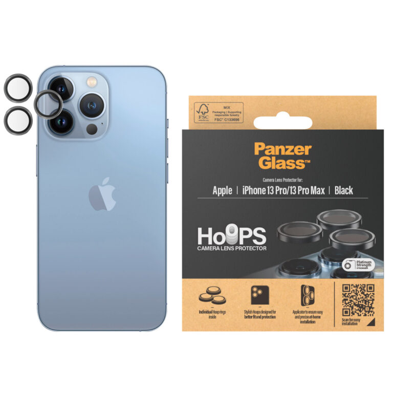 PanzerGlass Camera Protector Hoop Optic Rings Apple iPhone 13 Pro / 13 Pro Max - Afbeelding 4