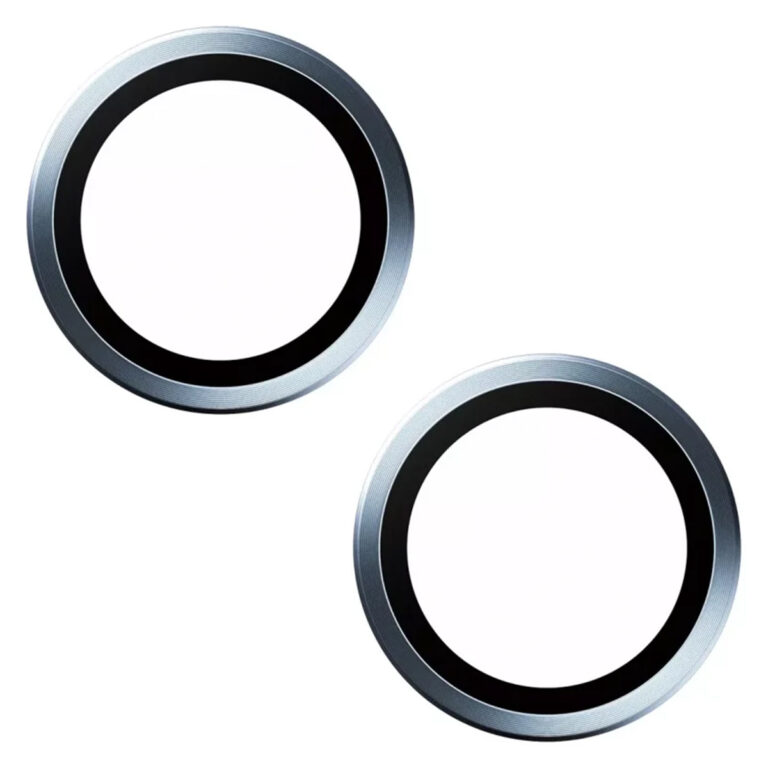 PanzerGlass Camera Protector Hoop Optic Rings Apple iPhone 15 / 15 Plus - Blue - Afbeelding 2