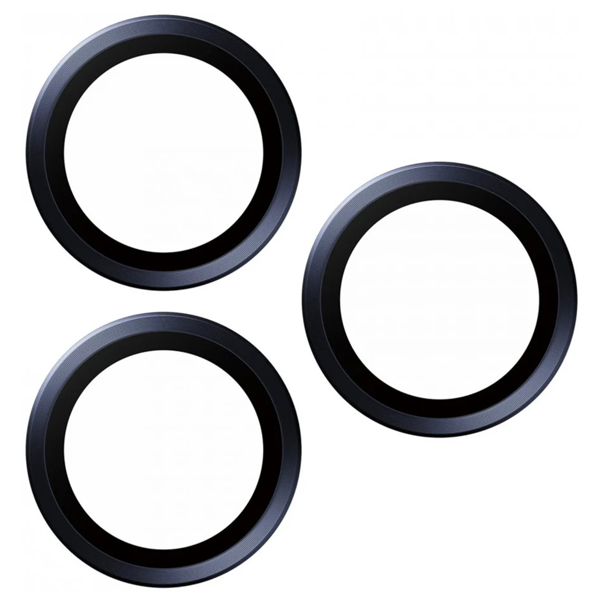 PanzerGlass Camera Protector Hoops Optic Rings Apple iPhone 15 Pro / 15 Pro Max - Blue Metal - Afbeelding 3