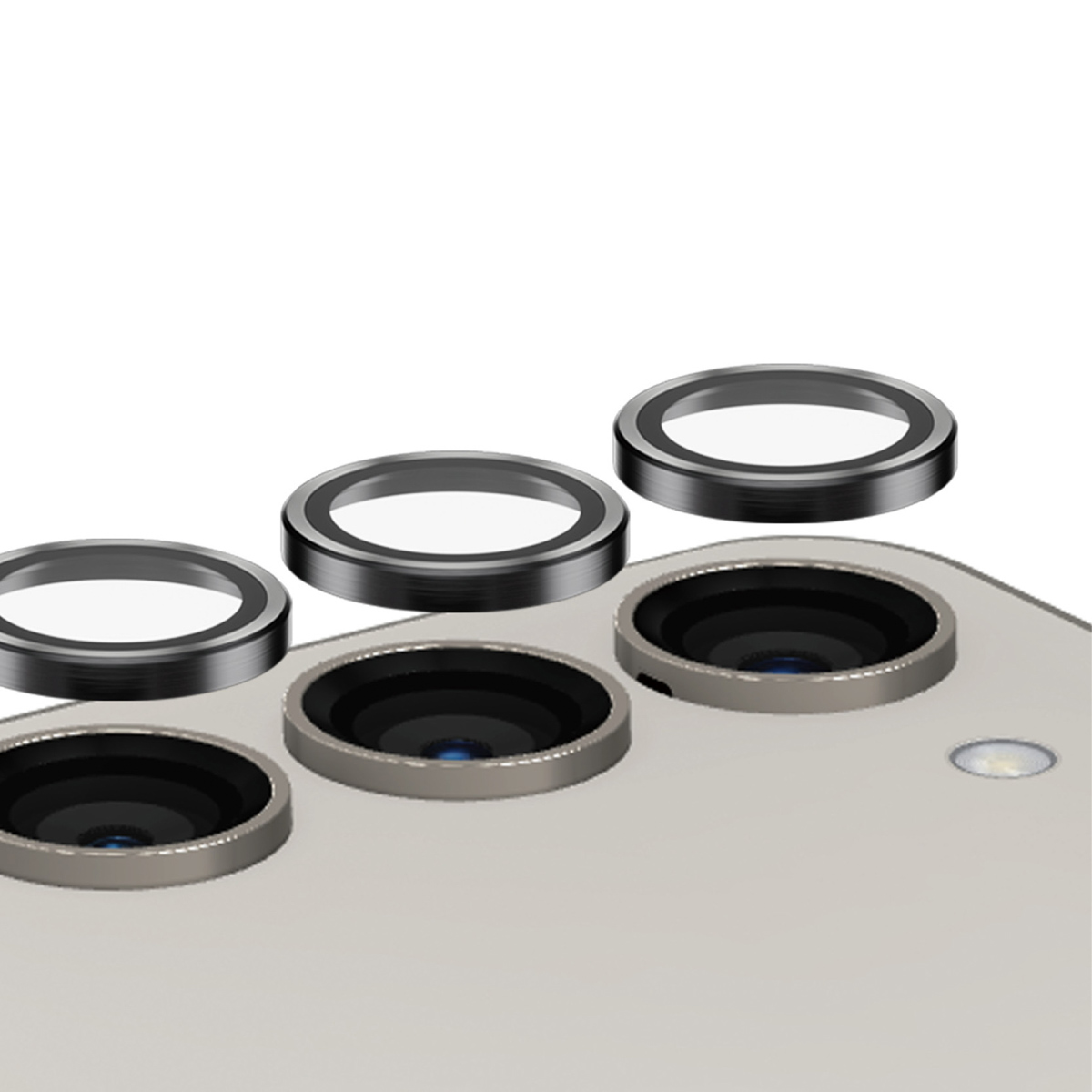 PanzerGlass Camera Protector Hoop Optic Rings Samsung Galaxy S24 – Black