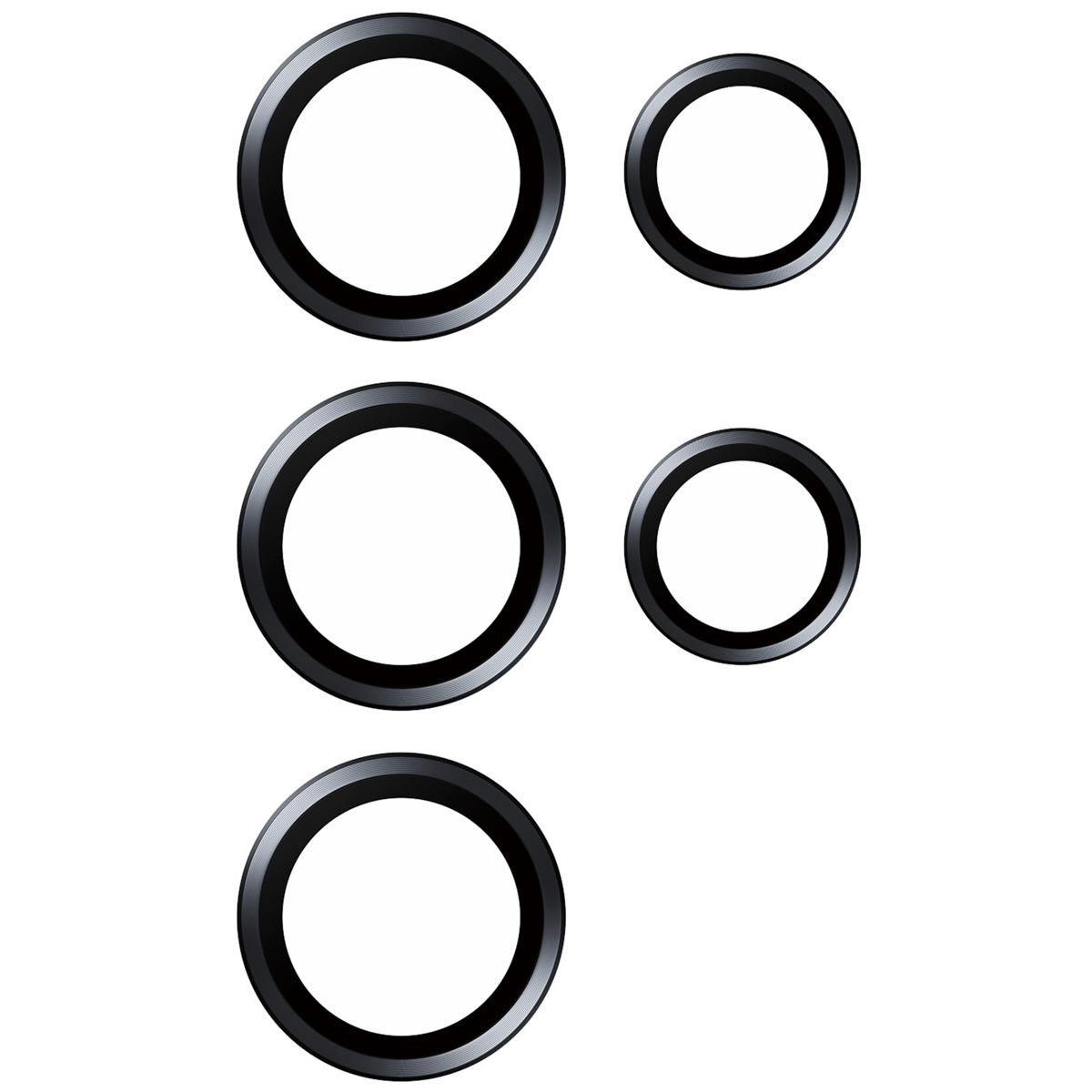 PanzerGlass Camera Protector Hoop Optic Rings Samsung Galaxy S24 Ultra – Black