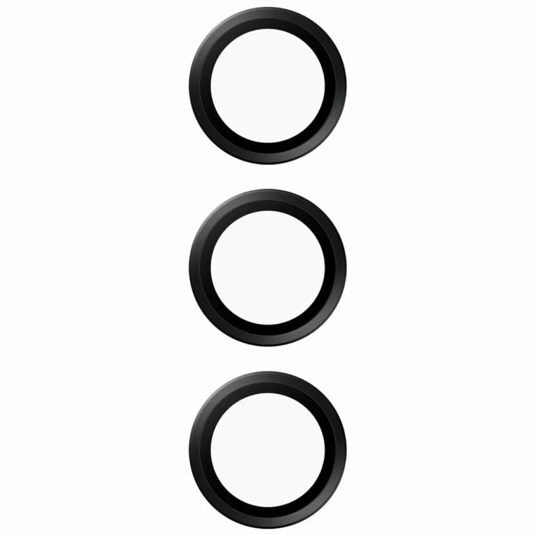 PanzerGlass Camera Protector Hoop Optic Rings Samsung Galaxy A35 - Black - Afbeelding 3