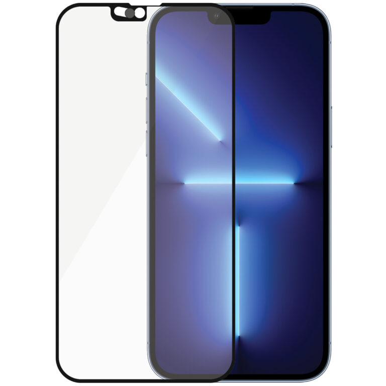 PanzerGlass CamSlider™ Anti-Bacterial Case Friendly Screenprotector Apple iPhone 13 Pro Max - Zwart - Afbeelding 4