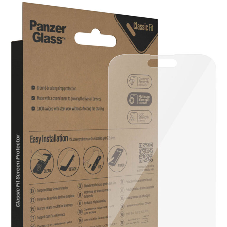 PanzerGlass Anti-Bacterial Screenprotector Apple iPhone 14 Pro Max - Afbeelding 5