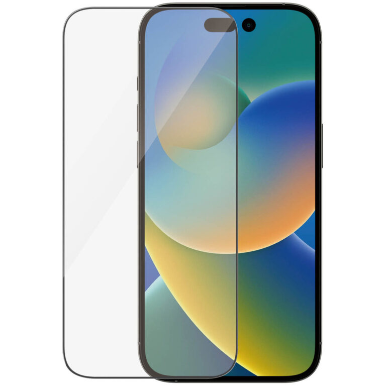 PanzerGlass Ultra-Wide Fit Anti-Bacterial Screenprotector incl. applicator Apple iPhone 14 Pro - Afbeelding 9