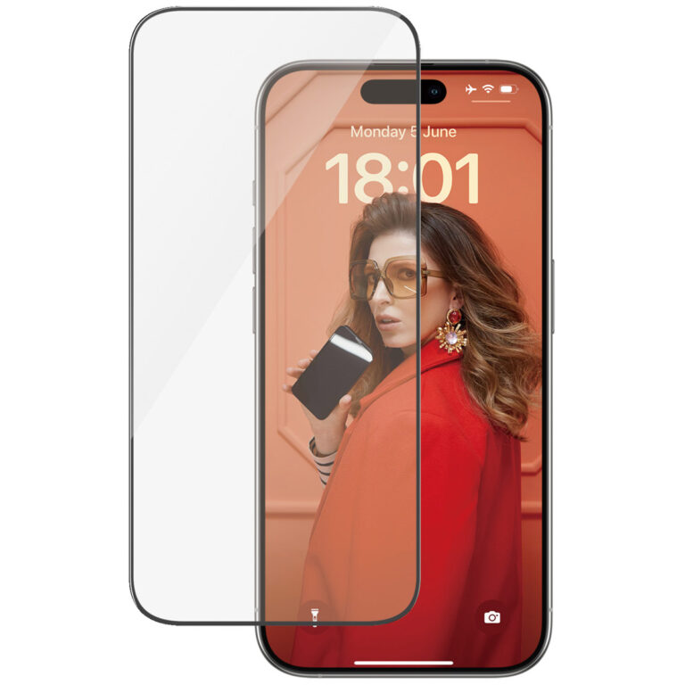 PanzerGlass Ultra-Wide Fit Anti-Bacterial Screenprotector incl. applicator Apple iPhone 15 Pro - Afbeelding 2