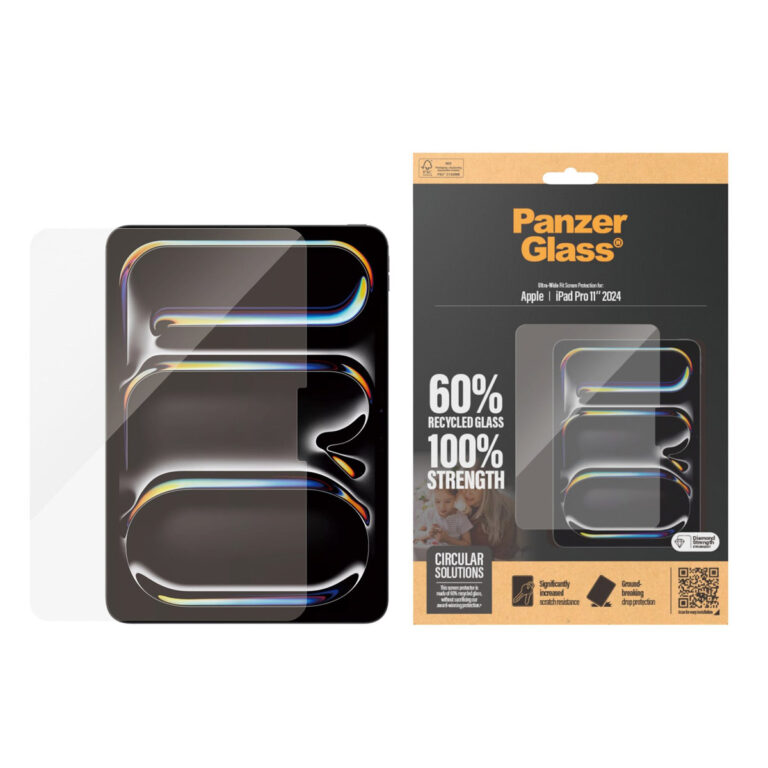 PanzerGlass Ultra Wide Fit Screenprotector Apple iPad Pro 11 (2024) M4 - Afbeelding 4