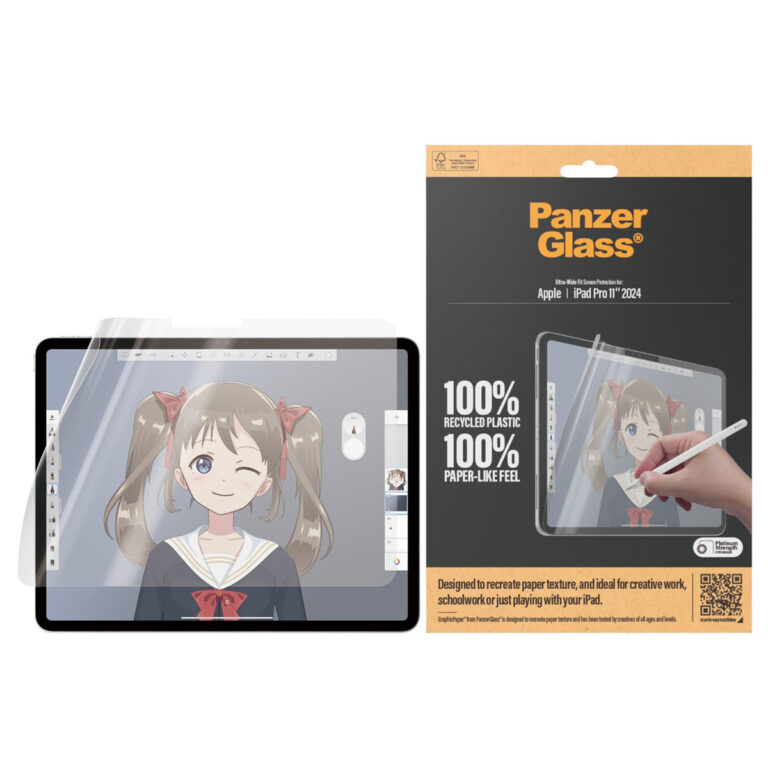 PanzerGlass GraphicPaper Ultra-Wide Fit Screenprotector Apple iPad Pro 11 (2024) M4 - Afbeelding 2