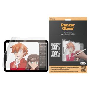 PanzerGlass GraphicPaper Ultra-Wide Fit Screenprotector Apple iPad Air 11 inch (2025) M3 / (2024) M2 / iPad 11 (2025) A16 / iPad 10 (2022)