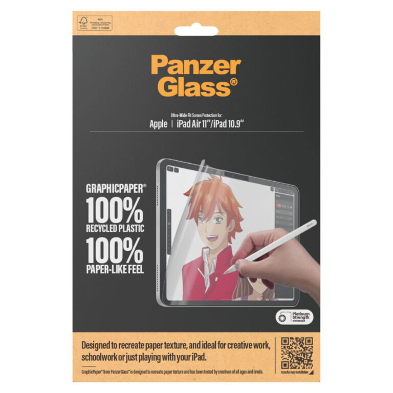 PanzerGlass GraphicPaper Ultra-Wide Fit Screenprotector Apple iPad Air 11 inch (2025) M3 / (2024) M2 / iPad 11 (2025) / iPad 10 (2022) - Afbeelding 3