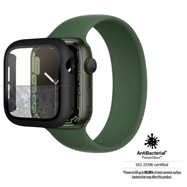 PanzerGlass Full Body Case Apple Watch Series 7 / 8 / 9 (41 mm) - Zwart - Afbeelding 6