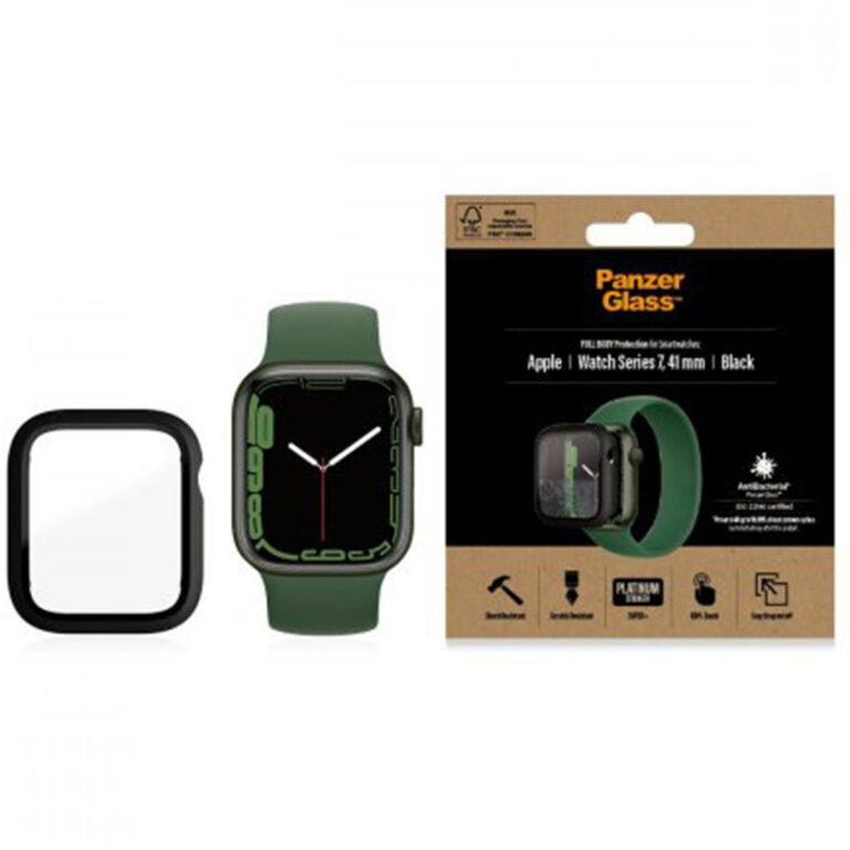 PanzerGlass Full Body Case Apple Watch Series 7 / 8 / 9 (41 mm) - Zwart - Afbeelding 2