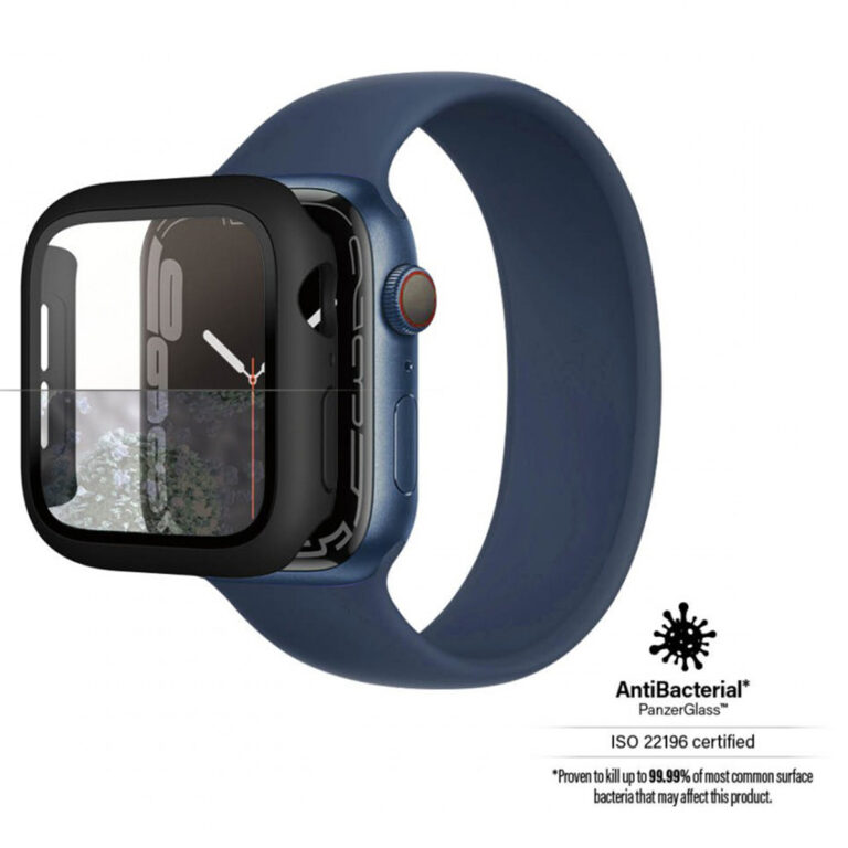 PanzerGlass Full Body Case Apple Watch Series 7 / 8 / 9 (45 mm) - Zwart - Afbeelding 4