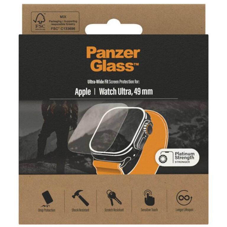 PanzerGlass Screenprotector voor de Apple Watch Ultra (2) - 49 mm - Afbeelding 2
