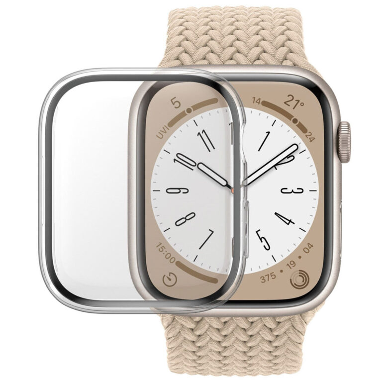 PanzerGlass Full Body Protection D3O® Bio Case Apple Watch Series 7 / 8 / 9 (45 mm) - Transparant - Afbeelding 4