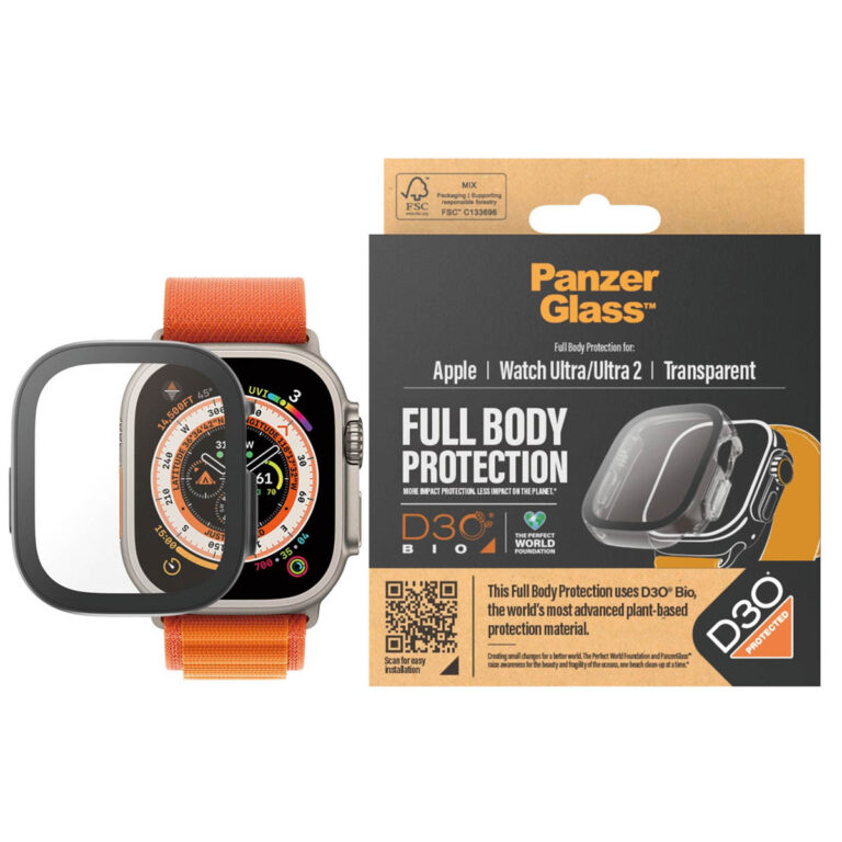 PanzerGlass Full Body Protection D3O® Bio Case Apple Watch Ultra (2) (49 mm) - Transparant - Afbeelding 2