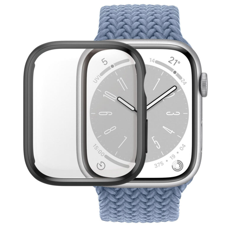 PanzerGlass Full Body Protection D3O® Bio Case Apple Watch Series 7 / 8 / 9 (41 mm) - Zwart - Afbeelding 4