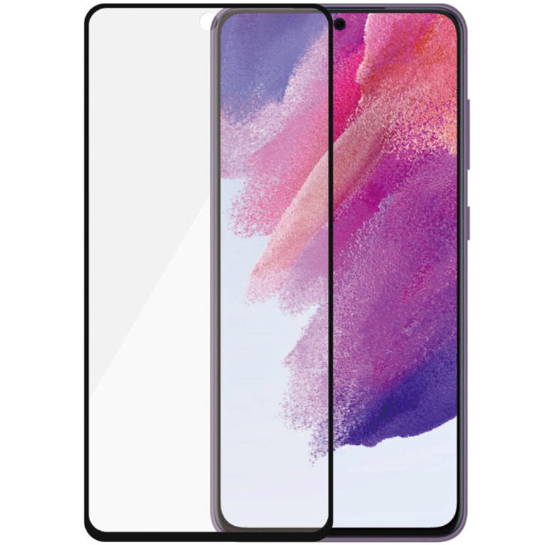 PanzerGlass Anti-Bacterial Case Friendly Screenprotector Samsung Galaxy S21 FE - Zwart - Afbeelding 5