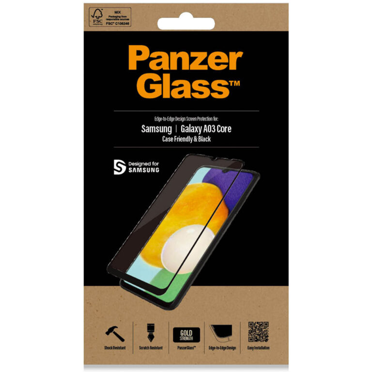 PanzerGlass Anti-Bacterial Case Friendly Screenprotector Samsung A13 (5G/4G) / A04s - Afbeelding 4