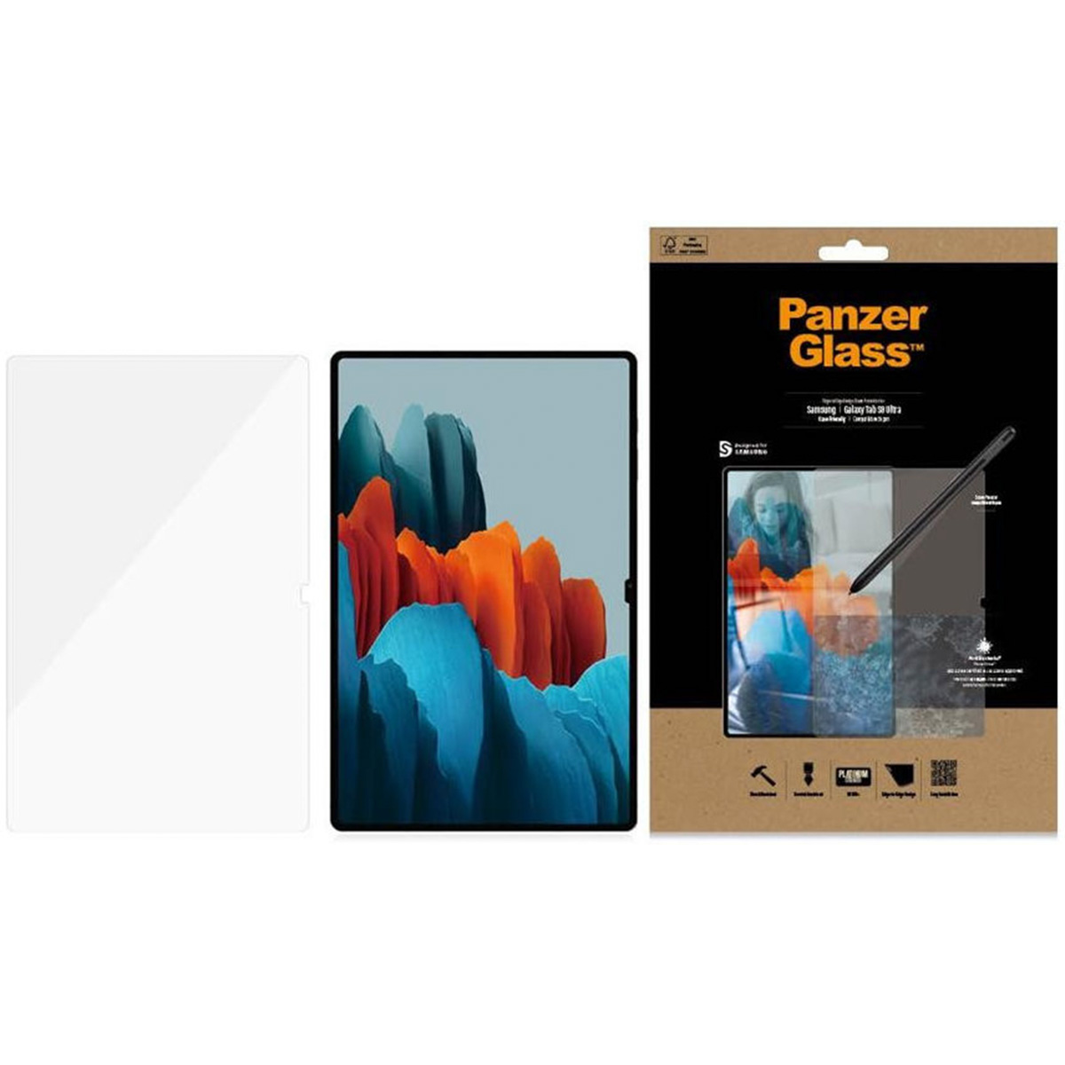 PanzerGlass Screenprotector Samsung Galaxy Tab S9 Ultra / S8 Ultra - Afbeelding 3