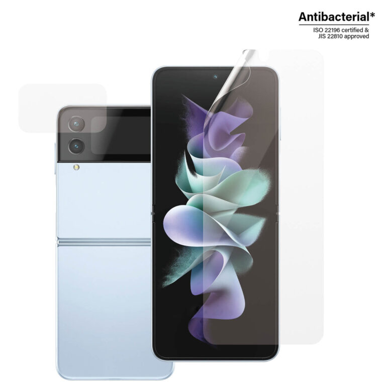 PanzerGlass Anti-Bacterial Case Friendly Screenprotector Samsung Galaxy Z Flip 4 - Afbeelding 6